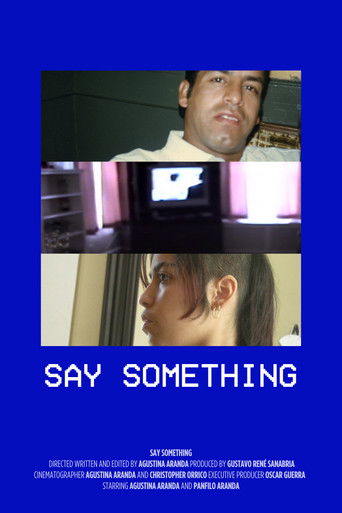 Say Something documentary poster
