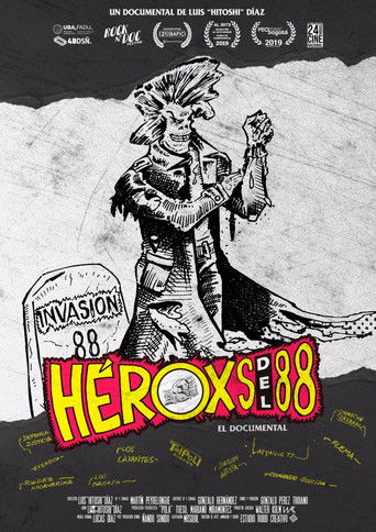 Héroxs del 88 documentary poster