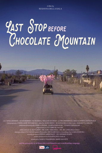 Last Stop Before Chocolate Mountain documentary poster