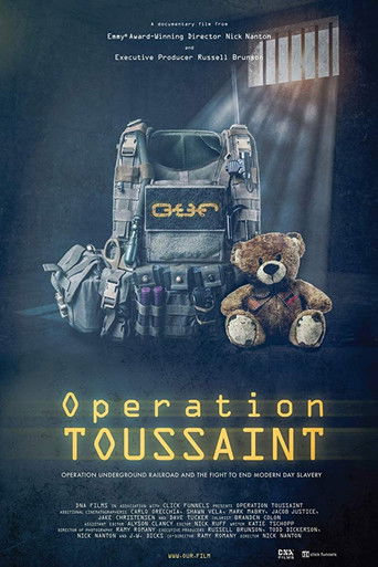 Operation Toussaint: Operation Underground Railroad and the Fight to End Modern Day Slavery documentary poster