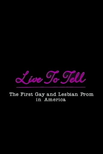 Live to Tell: The First Gay and Lesbian Prom in America documentary poster
