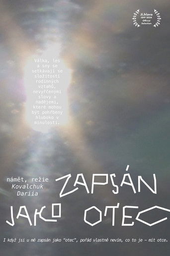 Written Down as Father documentary poster