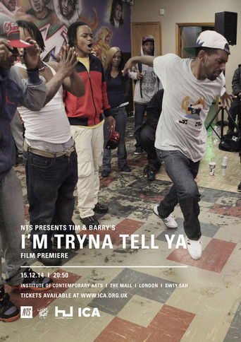 I'm Tryna Tell Ya documentary poster