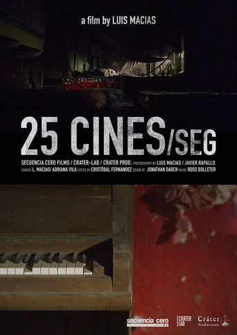25 cines/seg documentary poster
