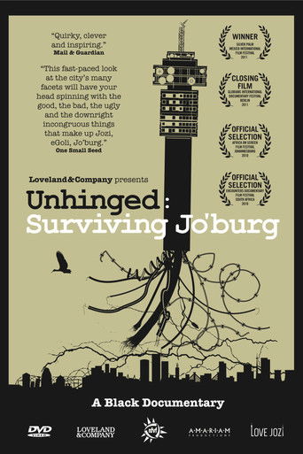 Unhinged: Surviving Jo'burg documentary poster