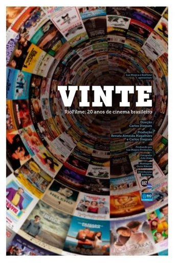 VINTE - RioFilme, 20 anos de cinema brasileiro documentary poster