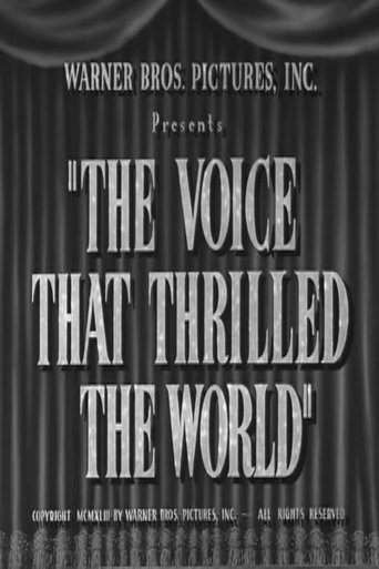 The Voice That Thrilled the World documentary poster