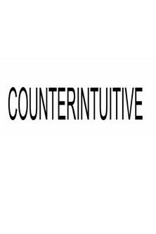 Counterintuitive documentary poster
