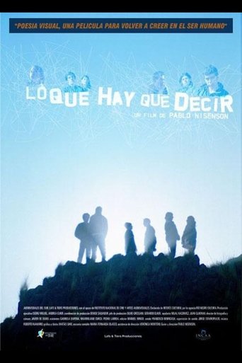 Lo que hay que decir documentary poster