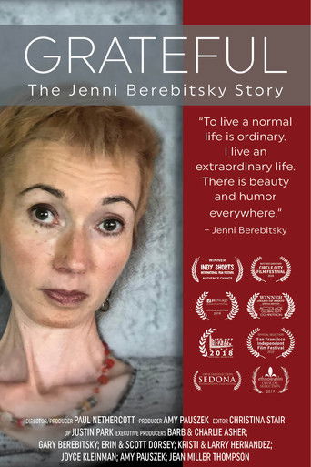 Grateful: The Jenni Berebitsky Story documentary poster