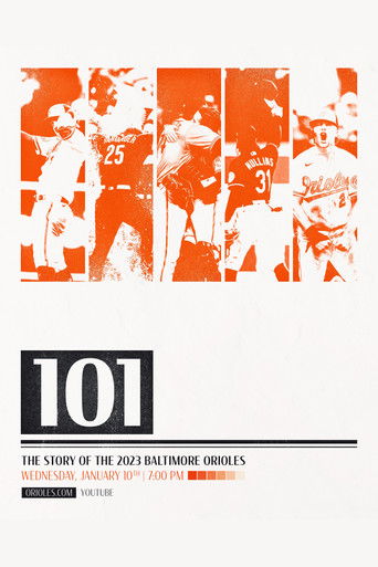 101: The Story of the 2023 Baltimore Orioles documentary poster