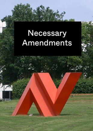 Necessary Amendments documentary poster