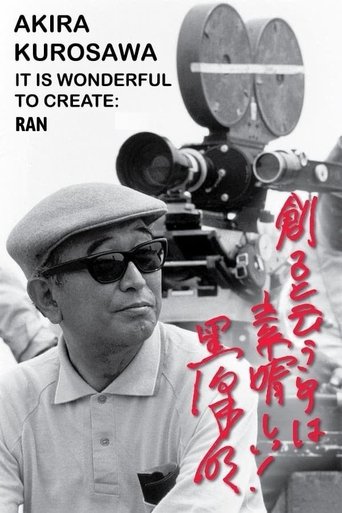Akira Kurosawa: It Is Wonderful to Create: 'Ran' documentary poster