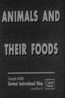 Animals and Their Foods documentary poster