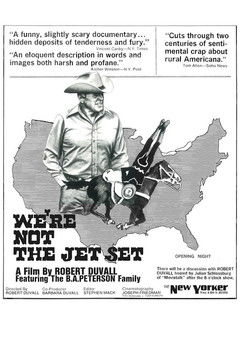 We're Not the Jet Set documentary poster