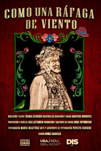 As a gust of wind poster